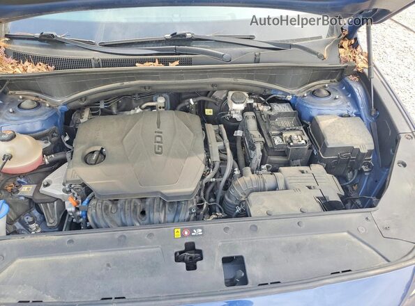 5NMS34AJ9NH406901 2022 HYUNDAI SANTA Синий Вид подкапотного пространства