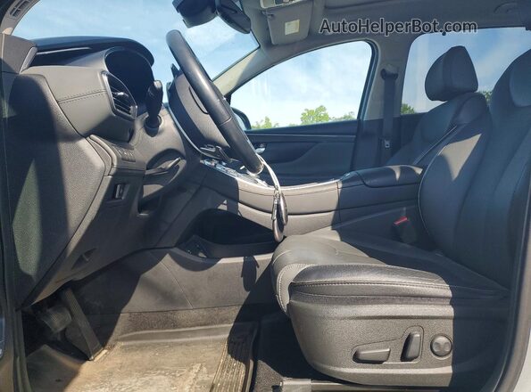 5NMS34AJ9NH475586 2022 HYUNDAI SANTA Silver Vista interior delantera