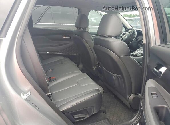 5NMS34AJ9NH475586 2022 HYUNDAI SANTA Silver Vista interior trasera