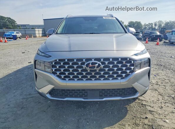 5NMS34AJ9NH475586 2022 HYUNDAI SANTA Silver Vista frontal