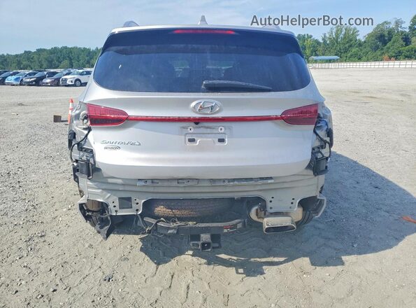 5NMS34AJ9NH475586 2022 HYUNDAI SANTA Silver Vista trasera