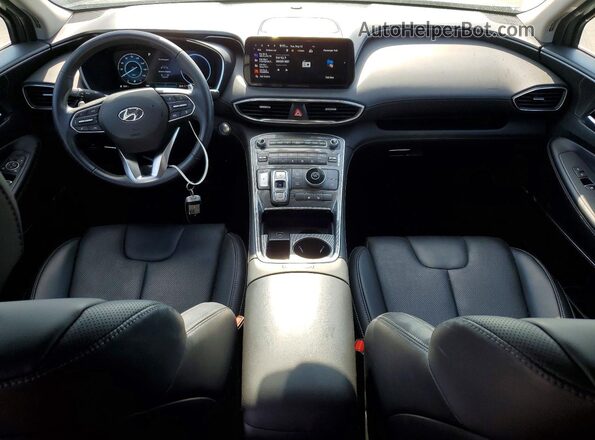 5NMS34AJ9PH569440 2020 HYUNDAI SANTA Gray წინა პანელის ხედი