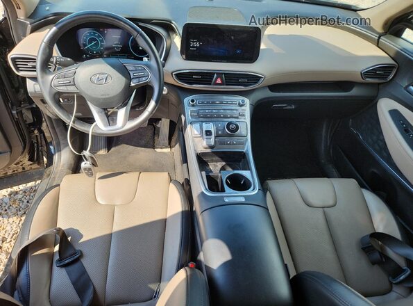 5NMS34AJXPH575702 2023 HYUNDAI SANTA Black Vista del salpicadero