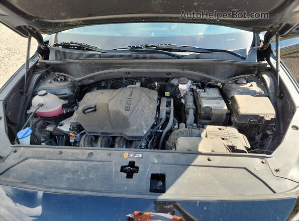 5NMS34AJXPH575702 2023 HYUNDAI SANTA Black Vista del compartimento del motor