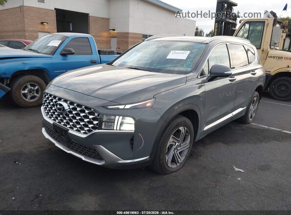 5NMS34AJXPH628365 2023 HYUNDAI SANTA FE Gray Vista tres cuartos delantera izquierda