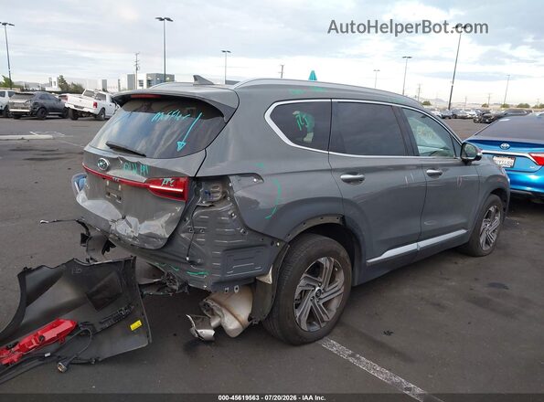 5NMS34AJXPH628365 2023 HYUNDAI SANTA FE Gray Trasero derecho
