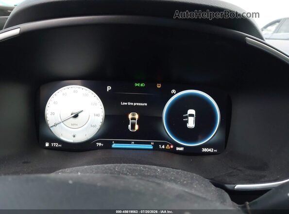 5NMS34AJXPH628365 2023 HYUNDAI SANTA FE Gray Vista de los asientos traseros