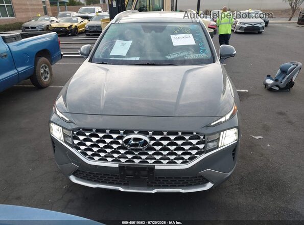 5NMS34AJXPH628365 2023 HYUNDAI SANTA FE Gray Vista interior trasera