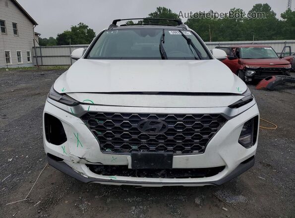 5NMS3CAA2LH299679 2020 HYUNDAI SANTA White Vista frontal