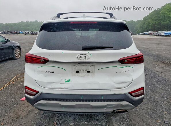 5NMS3CAA2LH299679 2020 HYUNDAI SANTA White Vista trasera