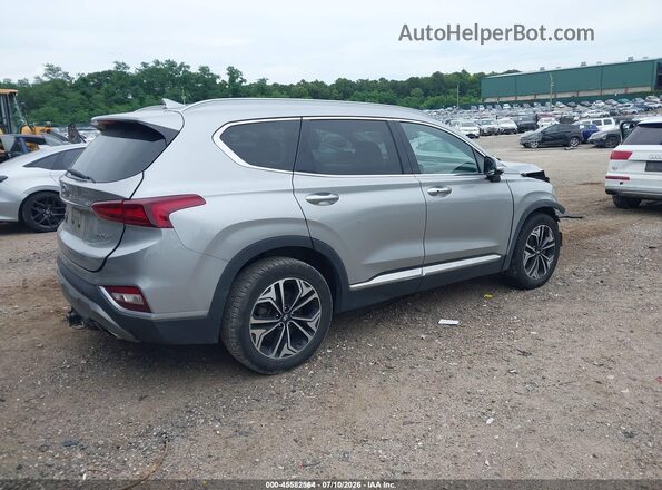 5NMS3CAA2LH302077 2020 HYUNDAI SANTA FE Gray Հետևի աջ