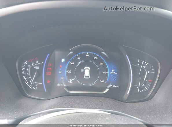 5NMS3CAA2LH302077 2020 HYUNDAI SANTA FE Gray Հետևի նստատեղերի տեսք