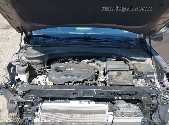 5NMS3CAA3LH207480 2020 HYUNDAI SANTA FE Бежевый Вид сзади