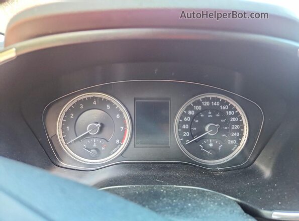 5NMS3CAA4KH090913 2019 HYUNDAI SANTA Burgundy ხელსაწყოთა პანელის ხედი