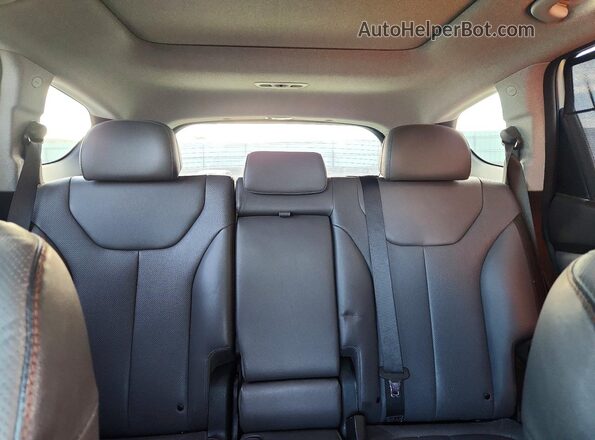5NMS3CAA6LH208218 2020 HYUNDAI SANTA Silver Rear seats view