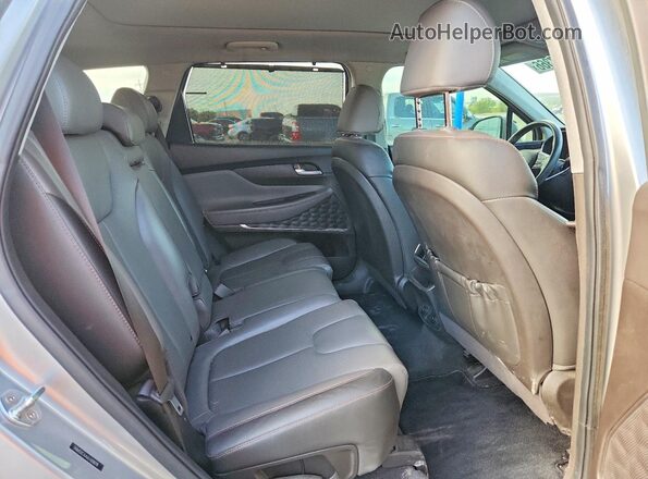 5NMS3CAA6LH208218 2020 HYUNDAI SANTA Silver Rear interior view