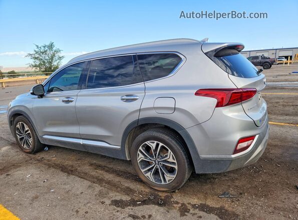 5NMS3CAA6LH208218 2020 HYUNDAI SANTA Silver Rear left