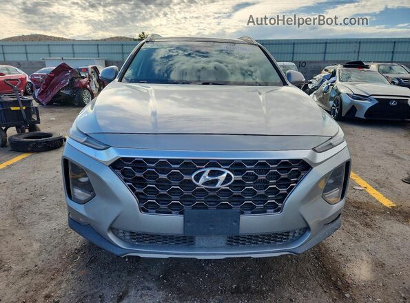 5NMS3CAA6LH208218 2020 HYUNDAI SANTA Silver Front view