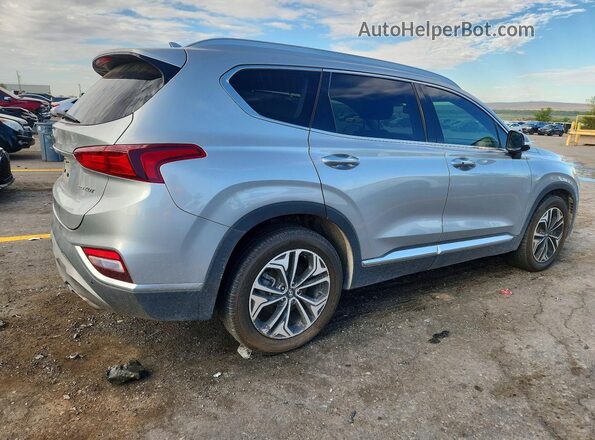 5NMS3CAA6LH208218 2020 HYUNDAI SANTA Silver Rear right