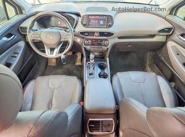 5NMS3CAA6LH208218 2020 HYUNDAI SANTA Silver Dashboard view