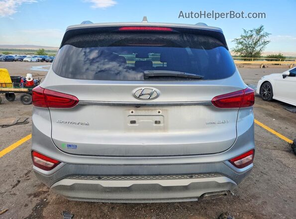 5NMS3CAA6LH208218 2020 HYUNDAI SANTA Silver Rear view