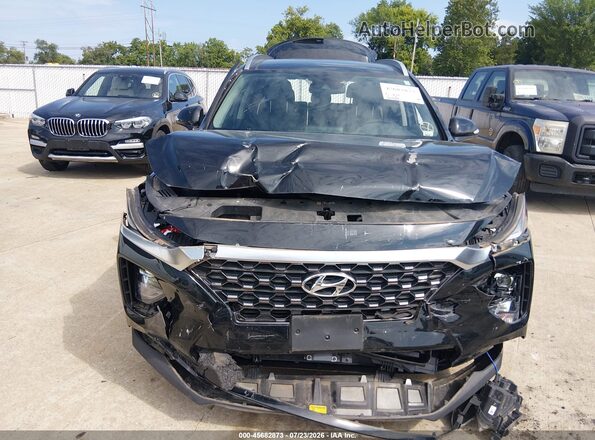 5NMS3CAA7LH248338 2020 HYUNDAI SANTA FE Black Front view