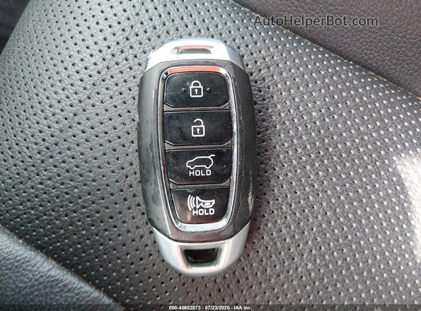 5NMS3CAA7LH248338 2020 HYUNDAI SANTA FE Black Dashboard view