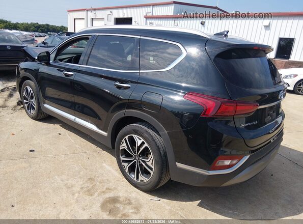 5NMS3CAA7LH248338 2020 HYUNDAI SANTA FE Black Rear left
