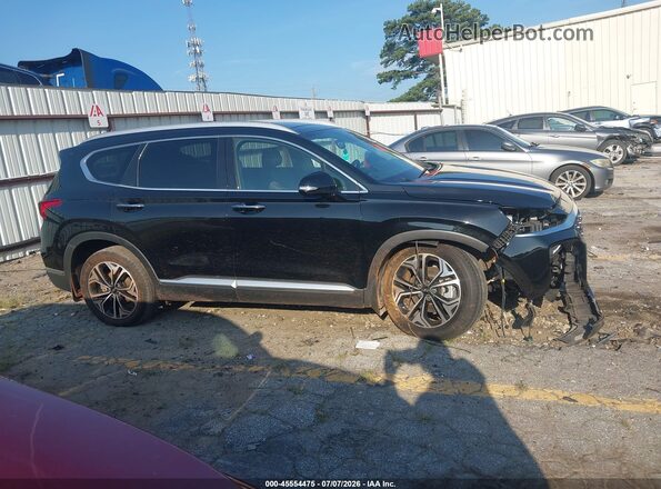 5NMS3CAAXLH294181 2020 HYUNDAI SANTA FE Черный Вид задней части салона