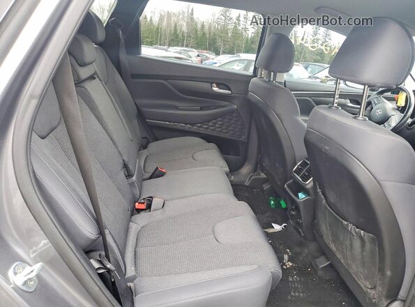 5NMS3CAD2KH007912 2019 HYUNDAI SANTA Gray Vista interior trasera
