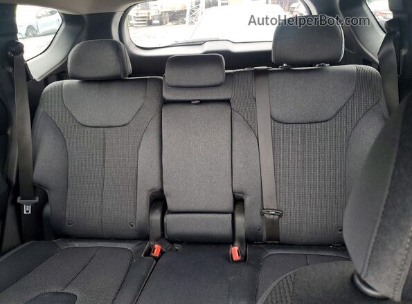 5NMS3CAD2KH007912 2019 HYUNDAI SANTA Gray Vista de los asientos traseros