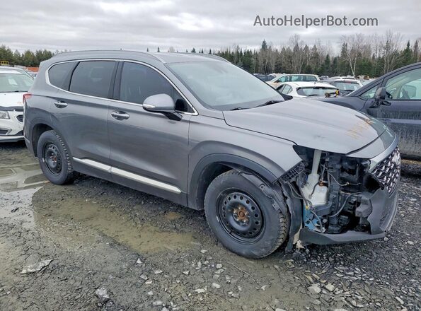 5NMS3CAD2KH007912 2019 HYUNDAI SANTA Gray Delantero derecho