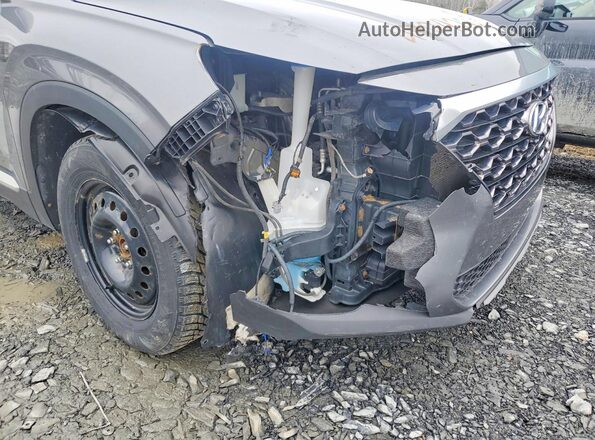 5NMS3CAD2KH007912 2019 HYUNDAI SANTA Gray Vista de la etiqueta del VIN