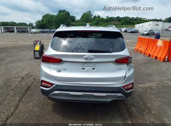 5NMS3CAD2KH023947 2019 HYUNDAI SANTA FE Silver 
