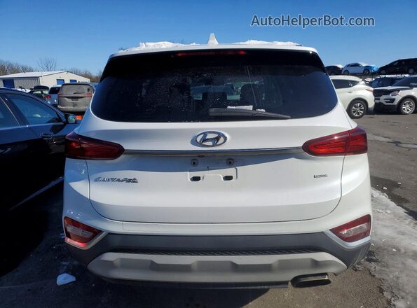 5NMS3CAD2KH113311 2019 HYUNDAI SANTA Белый Вид сзади