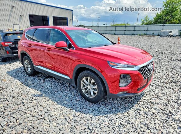 5NMS3CAD2LH235989 2020 HYUNDAI SANTA Red Delantero derecho