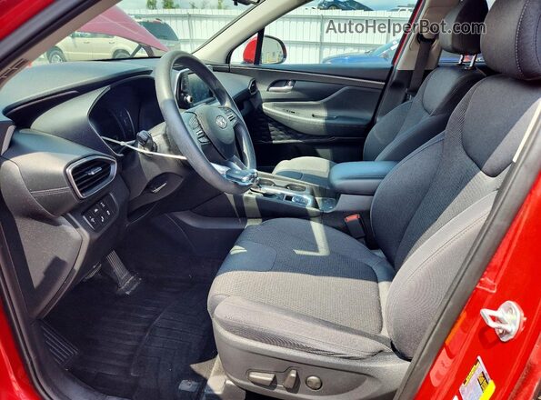 5NMS3CAD2LH235989 2020 HYUNDAI SANTA Red Vista interior delantera