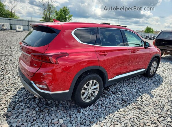 5NMS3CAD2LH235989 2020 HYUNDAI SANTA Red Trasero derecho
