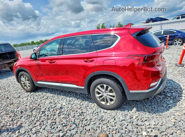 5NMS3CAD2LH235989 2020 HYUNDAI SANTA Red Trasero izquierdo
