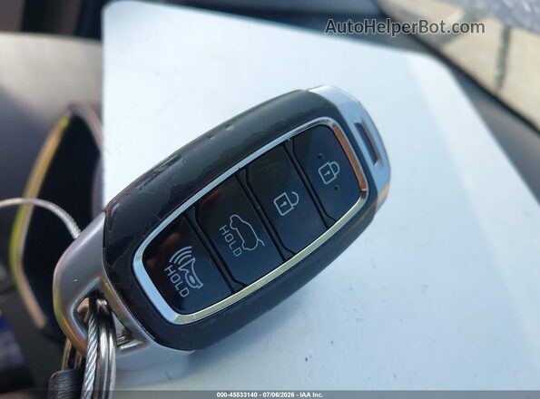 5NMS3CAD2LH273397 2020 HYUNDAI SANTA FE Blue Առջևի վահանակի տեսք