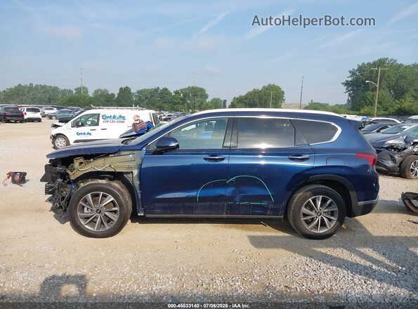 5NMS3CAD2LH273397 2020 HYUNDAI SANTA FE Blue 