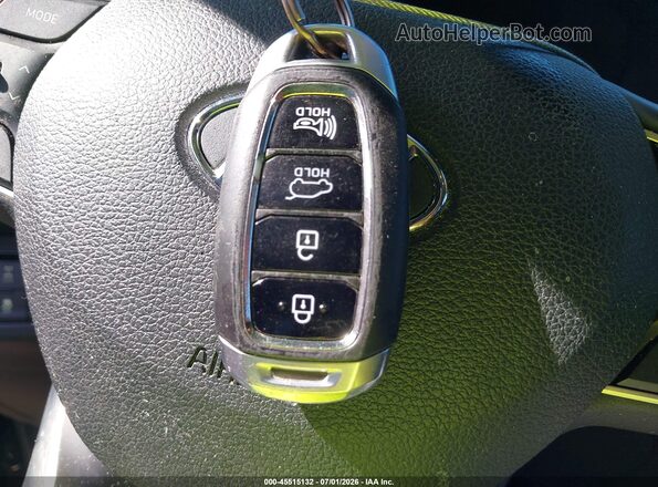 5NMS3CAD3LH194515 2020 HYUNDAI SANTA FE Black Առջևի վահանակի տեսք