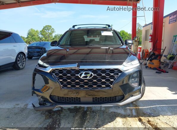 5NMS3CAD3LH194515 2020 HYUNDAI SANTA FE Black Սալոնի հետևի տեսք