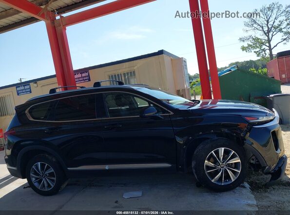 5NMS3CAD3LH194515 2020 HYUNDAI SANTA FE Black Սալոնի 360 աստիճան տեսք