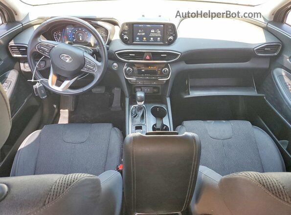 5NMS3CAD4KH128957 2019 HYUNDAI SANTA Brown Widok deski rozdzielczej