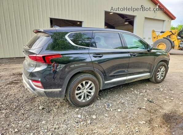 5NMS3CAD4LH192143 2020 HYUNDAI SANTA Black Задня права чверть