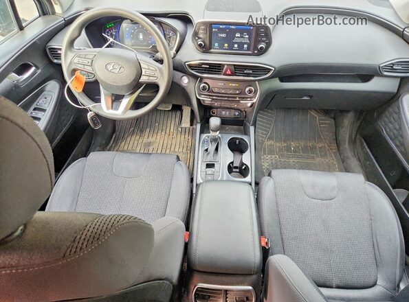 5NMS3CAD4LH192143 2020 HYUNDAI SANTA Black Вид панелі приладів