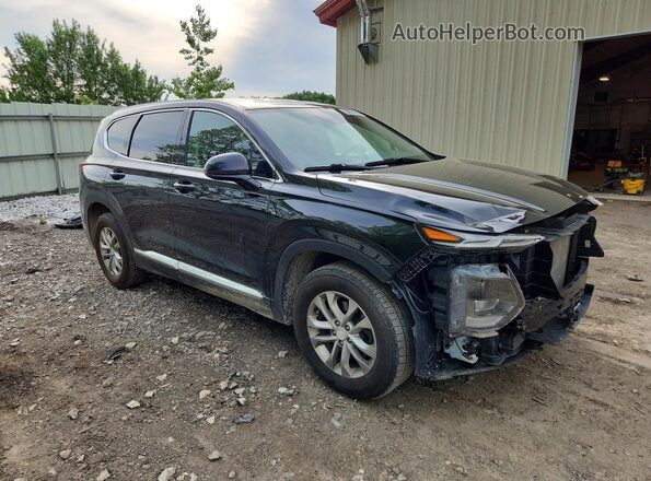 5NMS3CAD4LH192143 2020 HYUNDAI SANTA Black Передня права чверть
