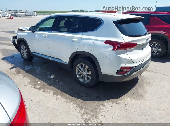 5NMS3CAD4LH252020 2020 HYUNDAI SANTA FE Белый Задняя левая четверть