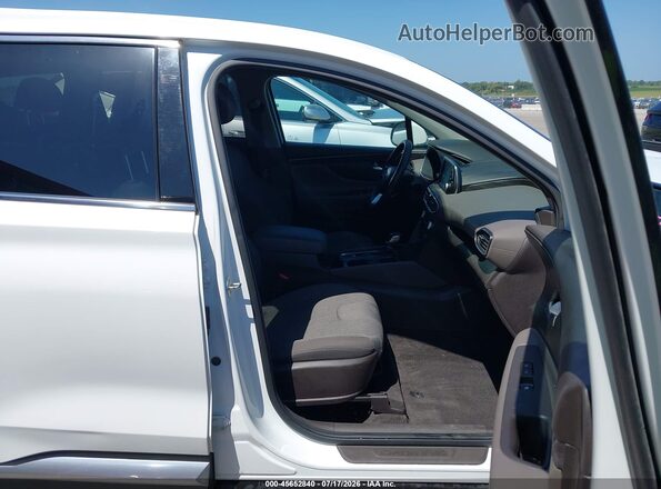 5NMS3CAD4LH252020 2020 HYUNDAI SANTA FE Белый Вид салона спереди
